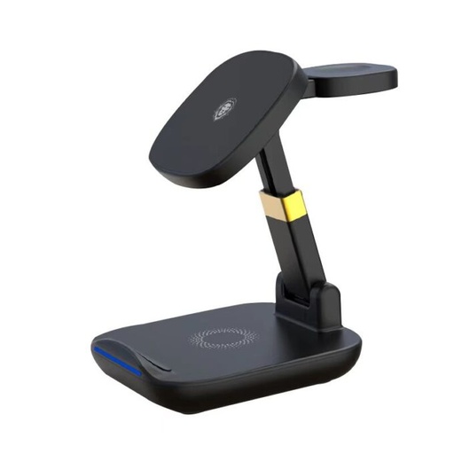 [GN3IN1FLWCBK] Green Lion 3in1 Foldable Wireless Charger Black