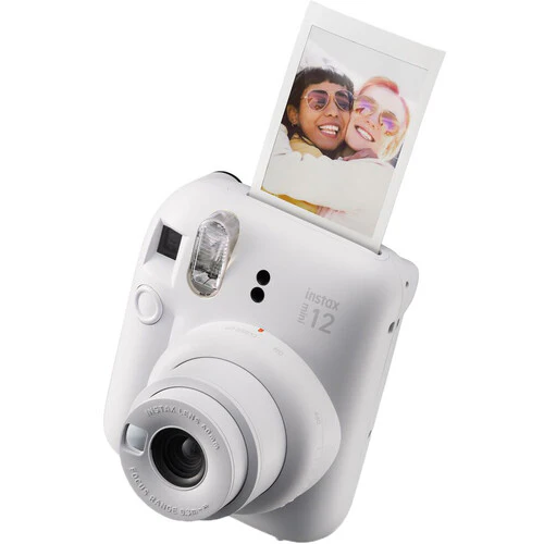[FUJ-INSTAX-MINI-12-WHITE] Fujifilm Instax Mini 12 Instant Film Camera - Clay White