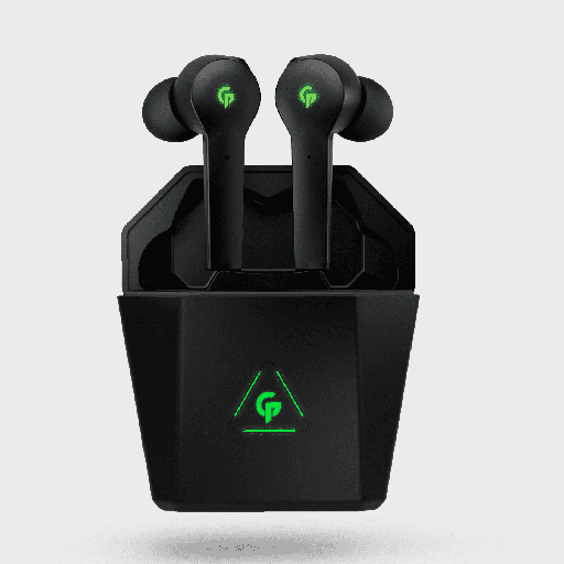 [PDX412-BK] Porodo True Wireless Gaming Earbuds Black