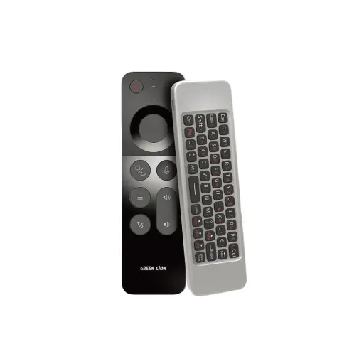 [GN4INWRMTBK] Green Lion 4 in 1 Wireless Remote With Keyboard - Black