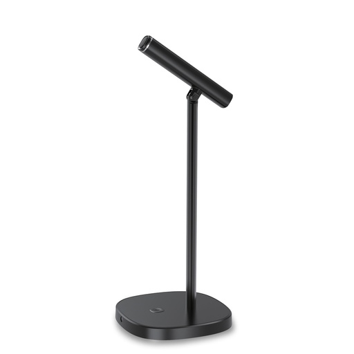 [PD-SCMIC-BK] Porodo Desktop Tiltable USB Microphone with USB-C Data Cable - Black