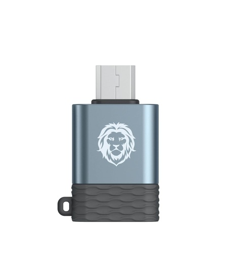 [GNMSFDT] Green Lion Micro OTG 3.0 USB - Blue/Silver