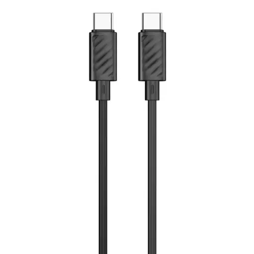 [PB-60WCLC-BK] كابل بورودو بلو 60 واط PD من النوع C إلى C PVC بطول 1.2 متر - أسود