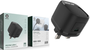 [GNPD20UKWCBK] Green Lion PD 20W USB-C  Wall Charger
