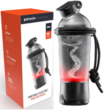 [PD-LFPSKR-BK] Porodo Lifestyle Portable Electric Protein Mixer
