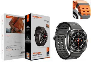[PD-LFST011-BK] Porodo Voyager Smart Watch