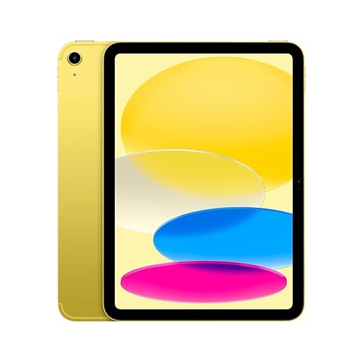 Apple iPad الجيل الحادي عشر (شريحة A16) - 128 جيجابايت - واي فاي - أصفر