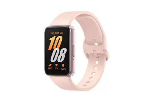 [SM-R390NIDAMEA] Samsung Galaxy Fit 3 Smartwatch, 1.6" AMOLED, Pink Gold
