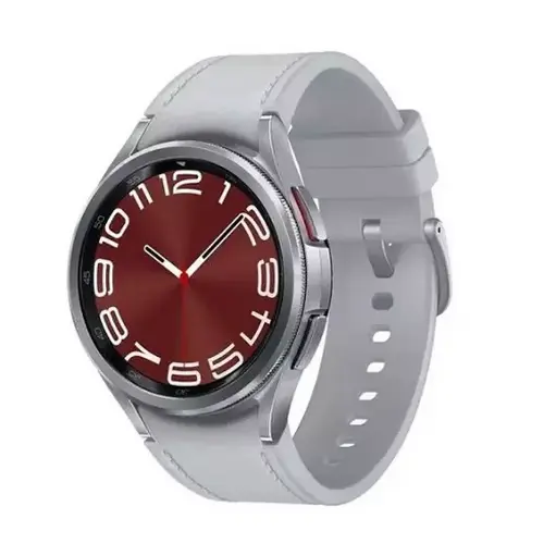 [SM-R960NZSAMEA] ساعة سامسونج جالاكسي ووتش 6 كلاسيك، 47 ملم، فضي