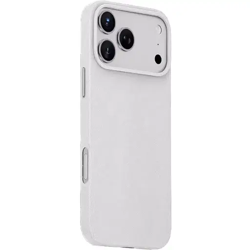  Green Lion Leather MagSafe Case for iPhone 17 Pro - White