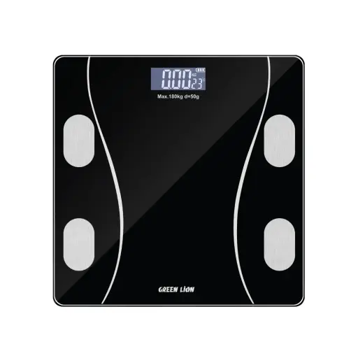 [GNDGTBSCLBK] Green Lion Digital Body Scale GL-BWS01 - Black