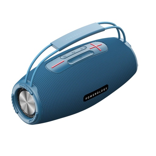 [POWPHANSPK-NYBU] Powerology Phantom Wireless Bluetooth Speaker Blue