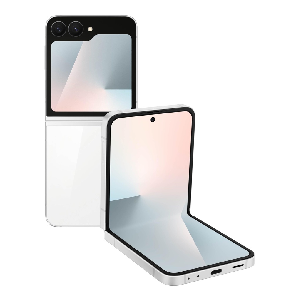 سامسونج جالاكسي Z Flip7 FE 5G 8/128GB - أبيض