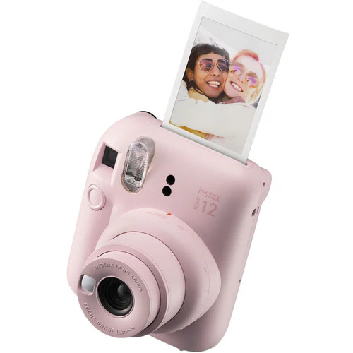 [FUJ-INSTAX-MINI-12-PINK] كاميرا فوجي فيلم إنستاكس ميني ١٢ الفورية - وردي زهري