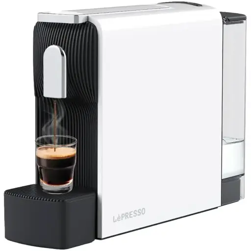[LPCFFM0045WH] Lepresso Baristo Espresso Machine Nespresso Capsule Compatile - White