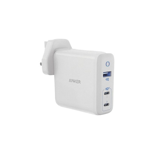 [A2034K21] Anker Powerport III 3-Port Elite Charger White