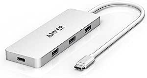 [A8302H41] Anker Premium USB-C Hub with Ethernet and Power Delivery The World's First Fully Functional USB-C Hub