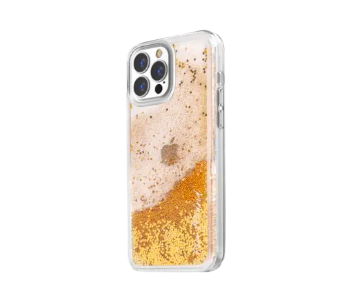 [viva-ip13-glapnk] Viva Madrid Glamor Hybrid Tpu/Pc Back Case Iphone 13 - Sunset Gold