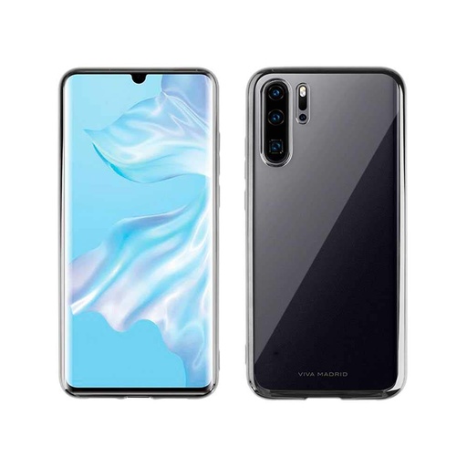 [8886461231779] Viva Madrid Glazo Flex Back Case for Huawei P30 Pro - Ardent Silver