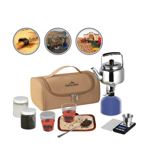 [MT-231001] Camping Family Tea Set – A complete set for trips and camping MT-231001 