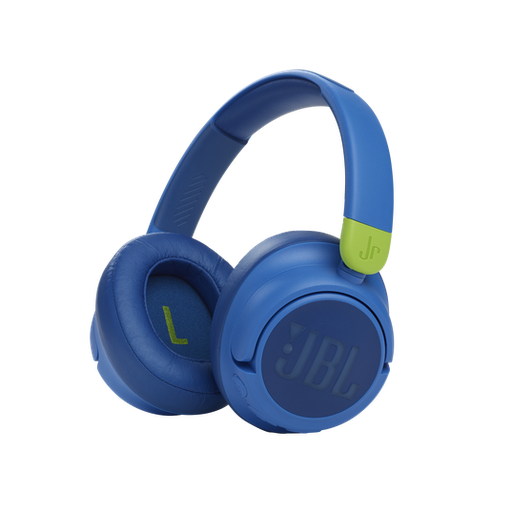 [JR460NCBLU] JBL JR 460NC Noise-Canceling Wireless Over-Ear Kids Headphones - Blue