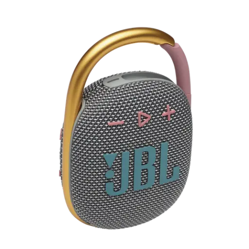 [JBLCLIP4GRY] مكبر صوت بلوتوث صغير محمول JBL Clip 4 - رمادي