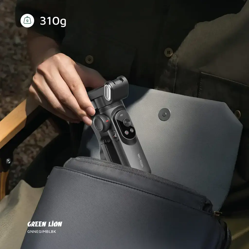 Green Lion New York Gimbal Smart Face Tracking - Black (6).webp