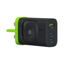 Goui Wall Charger 45W with Apple Watch Charger, Black