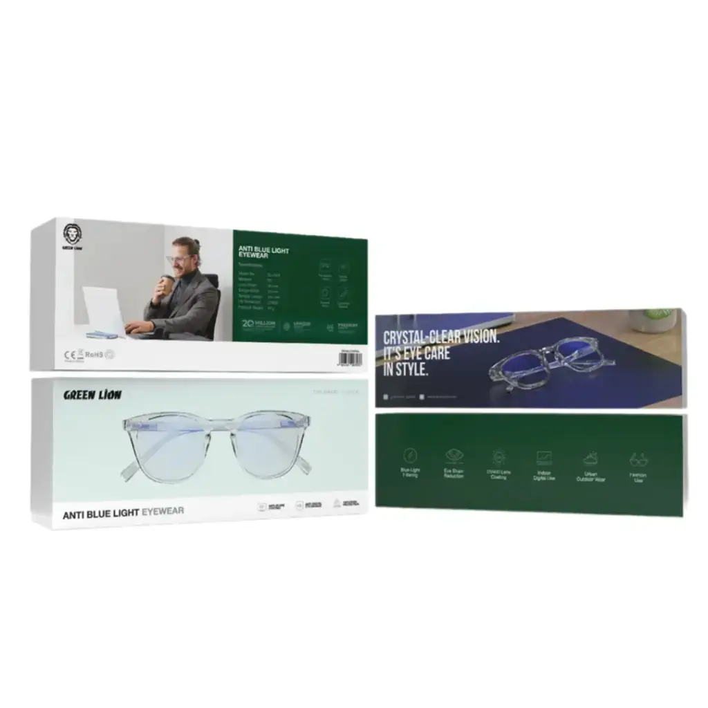 Green Lion Anti Blue Light Eyewear - Clear.webp