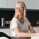 Porodo Lifestyle Prieto Anti-Blue Light Glasses - Blue2.webp