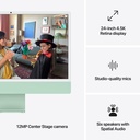 Apple 24" iMac with Retina 4.5K display: M4 chip, 24GB RAM, 512GB SSD- Green