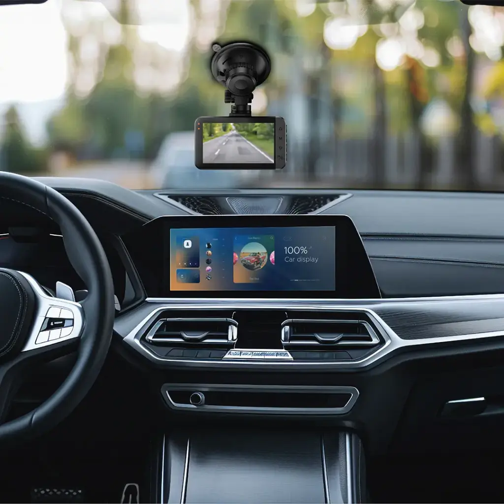 Green Lion Dash Cam Pro Front and Rear - Black (4).webp