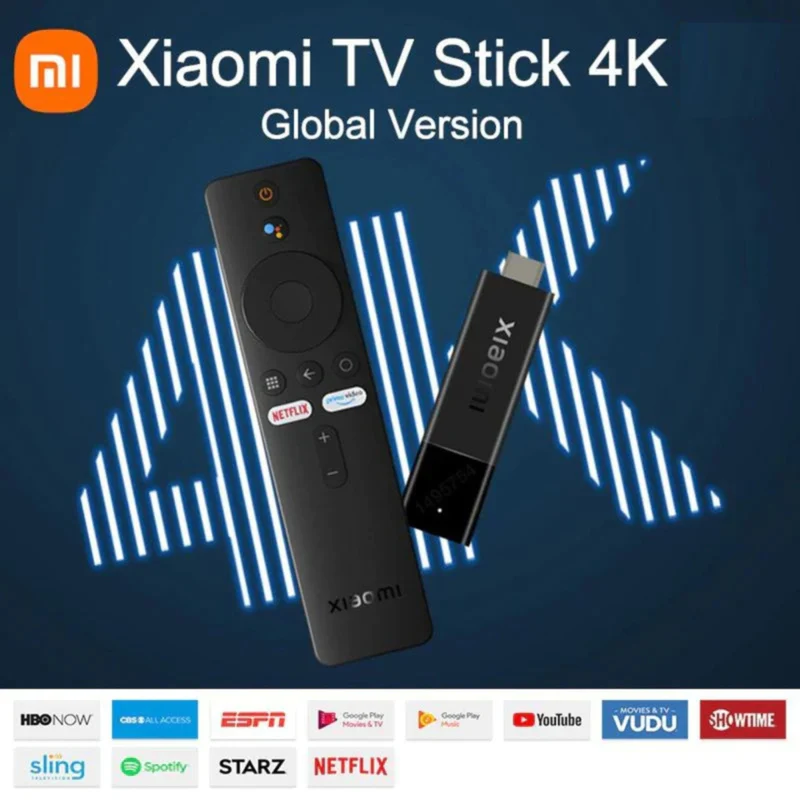 Xiaomi MI TV 4K Portable Android TV Stick, With Remote