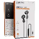 Porodo Soundtec Stereo Bass 3.5mm Wired Earphones - Black