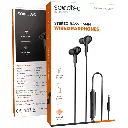 Porodo Soundtec Stereo Bass 3.5mm Wired Earphones - Black