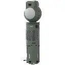 Porodo Lifestyle Foldable Lantern LED Camping Light with Tripod Base & RGB Lighting - Green