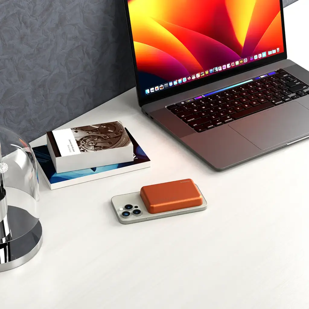 Porodo 10000mAh MagSafe Power Bank - Orange