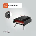 Porodo Lifestyle 12" Pizza Outdoor Oven - Black