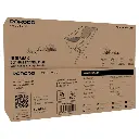 Porodo Lifestyle Mesh Fabric Comfort Camping Chair with Handy Storage Pouch - Black