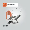 Porodo Smart Folding Multi-Device Stand - Silver