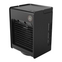 Porodo Lifestyle Air & Mist Portable Cooling Fan With Night Light -Black