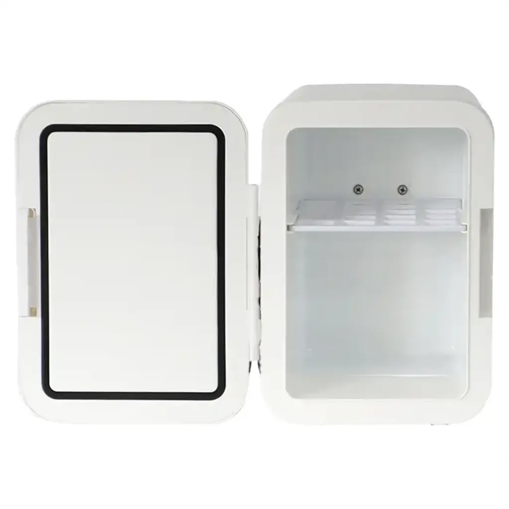 Porodo Lifestyle Echochill 4L Min Cooling Fridge, For Home, Office And Travel - White