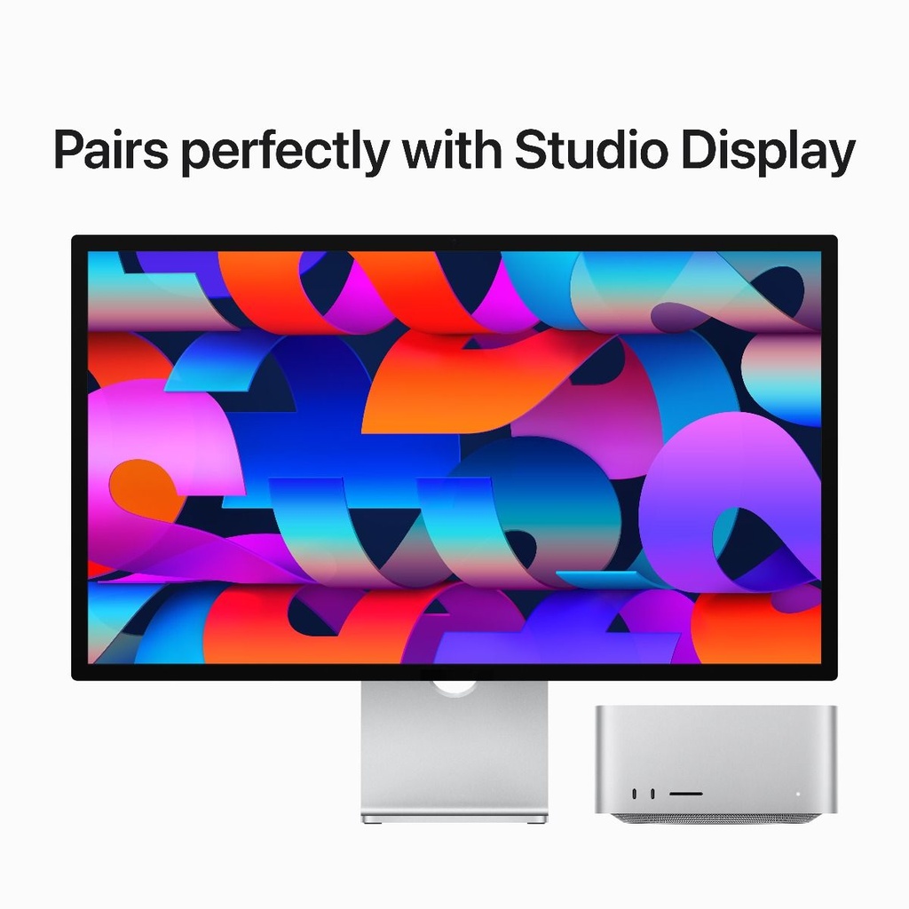 Mac Studio: Apple M2 Ultra chip with 24‑core CPU, 60‑core GPU, 64GB RAM, 1TB SSD