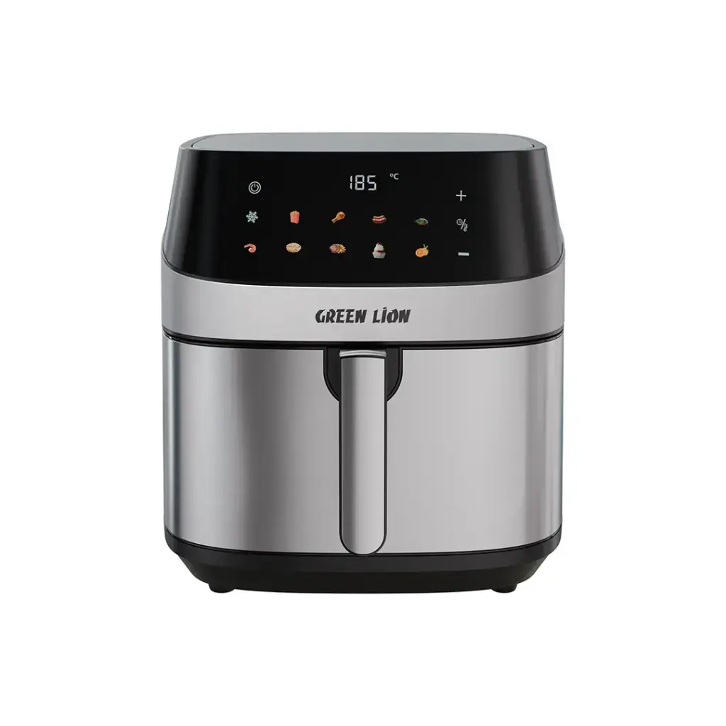 Green Lion Deluxe Air Fryer LED Touch Screen 8L - Black.webp