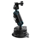 Porodo 2 in 1 Mobile and Camera Mount with Suction Base - Black