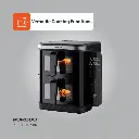 Porodo Lifestyle Double Stack Air Fryer with 12 Presets - Black 