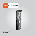 Porodo Lifestyle Air Suction Beard & Body Trimmer - Black