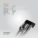 Porodo Lifestyle Air Suction Beard & Body Trimmer - Black