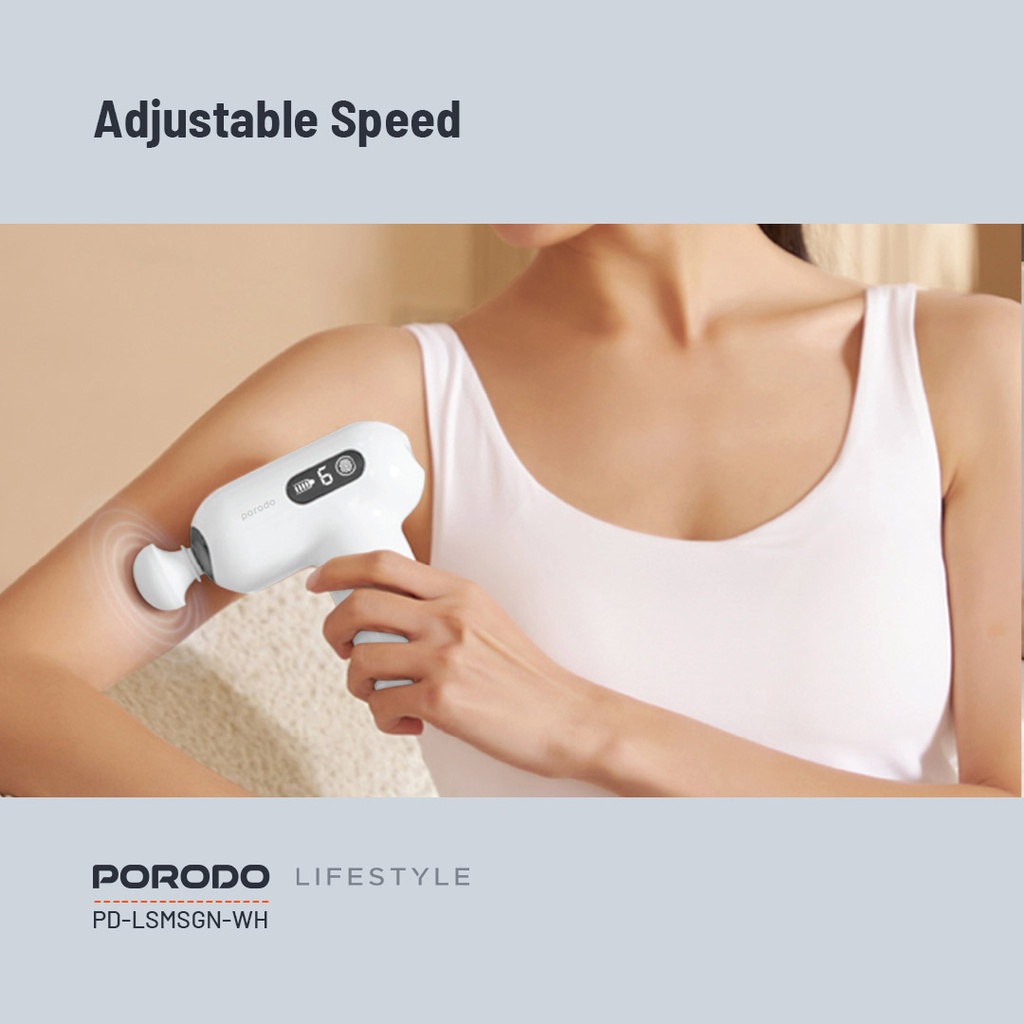 Porodo Lifestyle Active Precision Massager - White