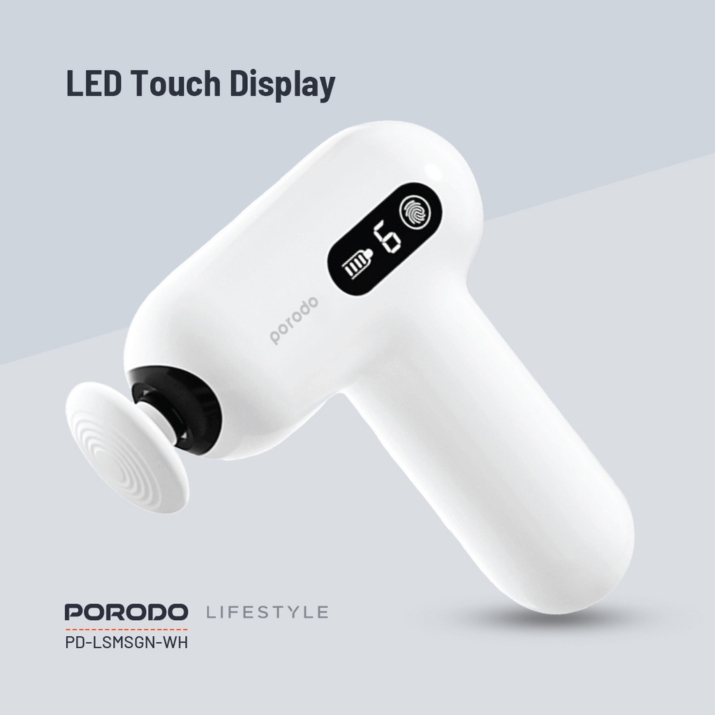 Porodo Lifestyle Active Precision Massager - White